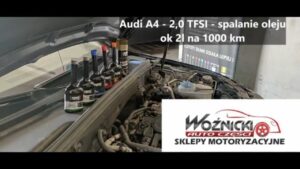 Audi a4 – 2,0 TFSI – spalanie oleju ok 2l/1000 km – „Regeneracja” chemiczna silnika procedurą Forte